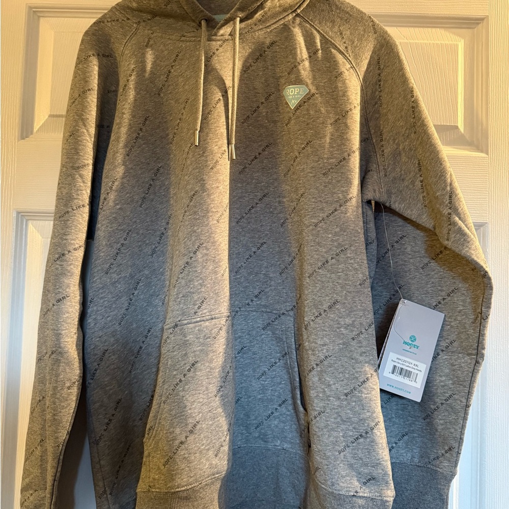 Hooey Heather Gray Hoodie